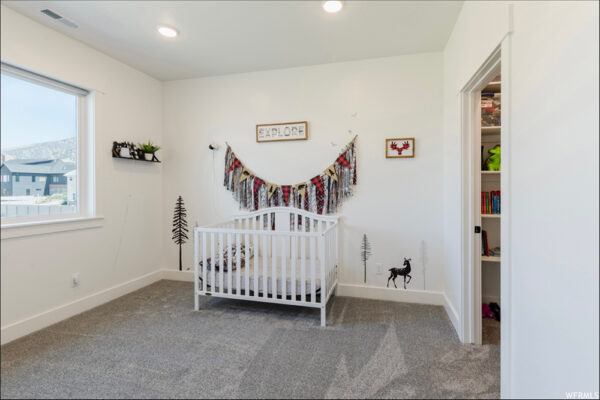 Custom built nursery room in boise idaho