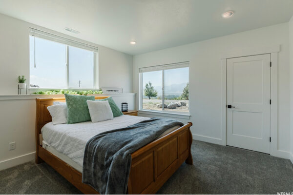 Custom built bedroom in boise idaho